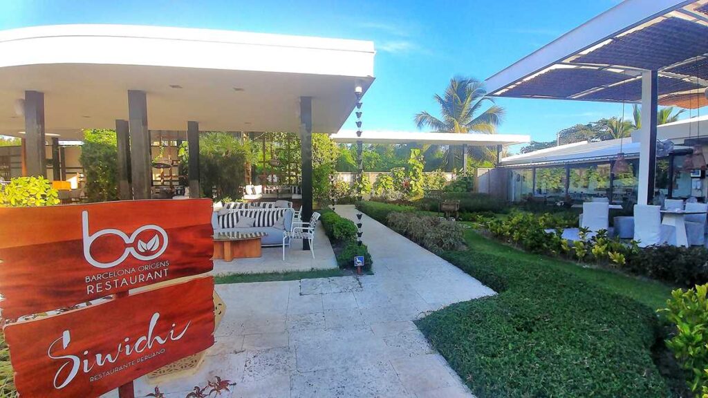 Restaurant section at Catalonia Royal Bavaro, an all-inclusive resort in Punta Cana