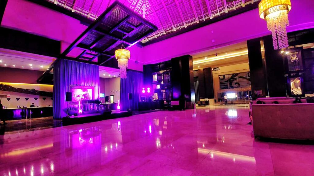 The lobby of Hard Rock Punta Cana All Inclusive Resort