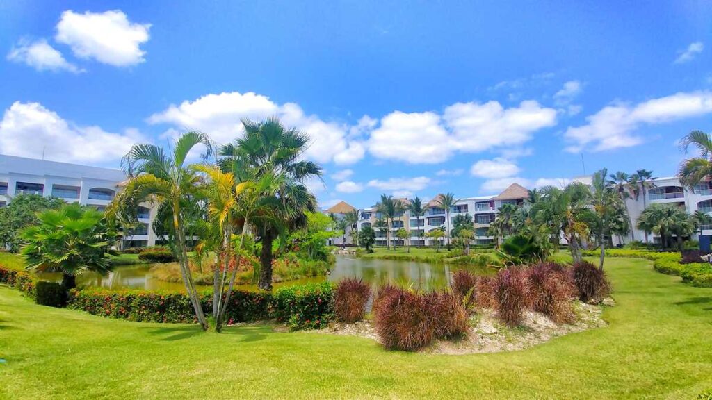 The rooms and green areas at Hard Rock Hotel & Casino Punta Cana