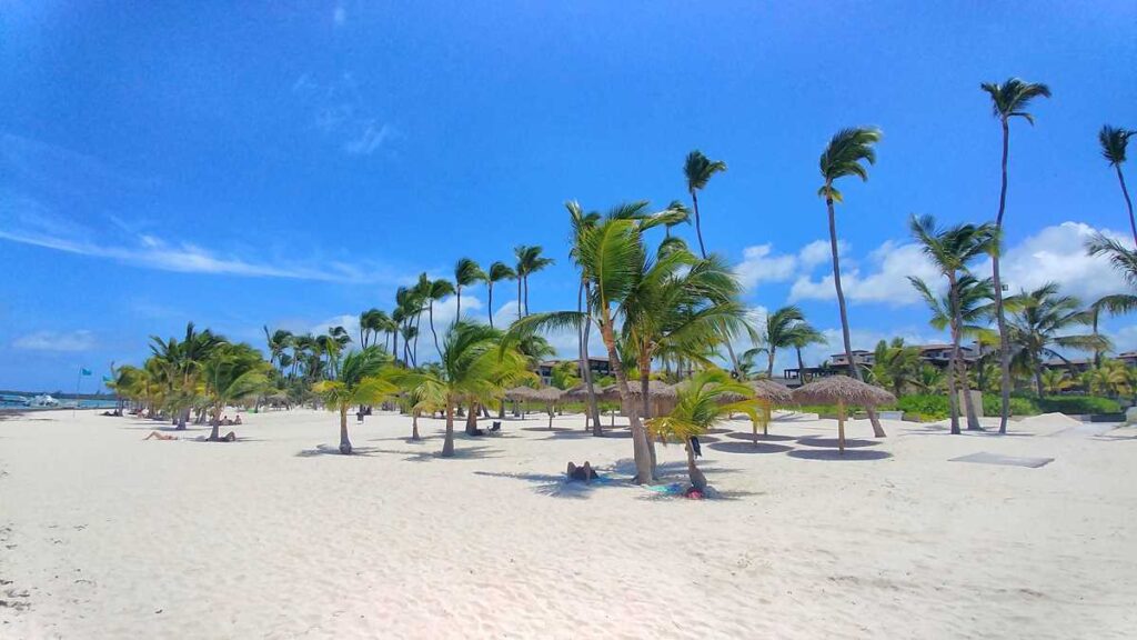Bibijagua Beach in Punta Cana next to Barcelo Bavaro Resort