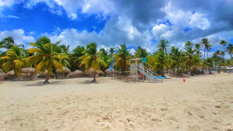 Famous Dominicus Beach in Bayahibe, Dominican Republic