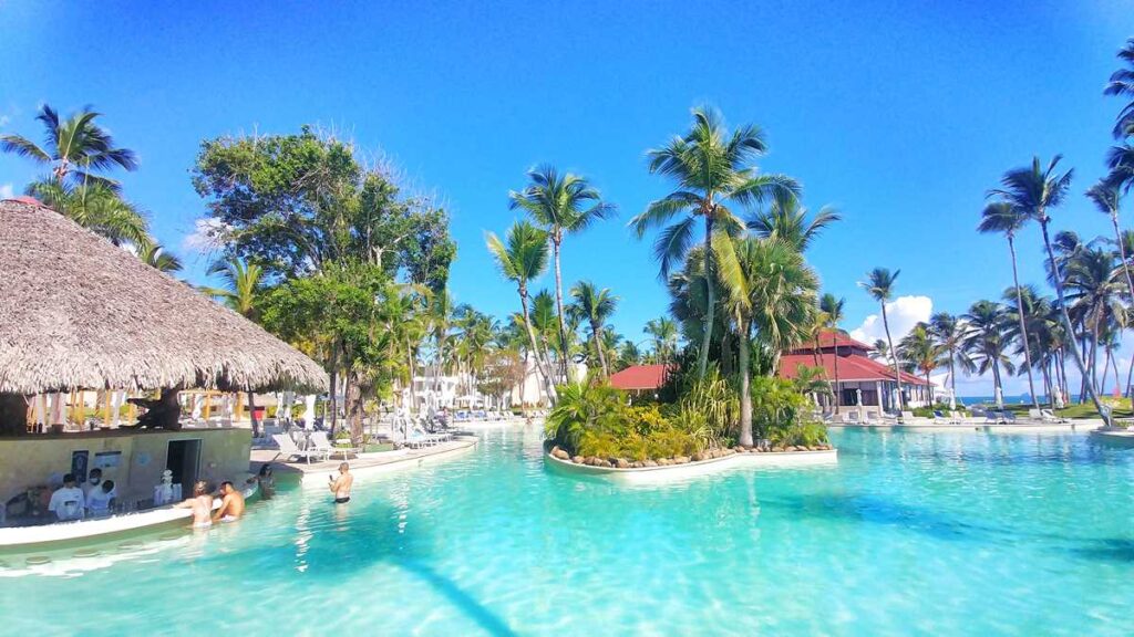 The main pool at Grand Bavaro Princess all-inclusive resort