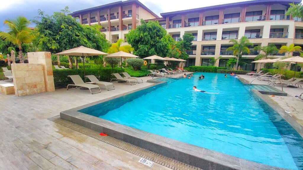Several pools can be found at Lopesan Punta Cana Resort