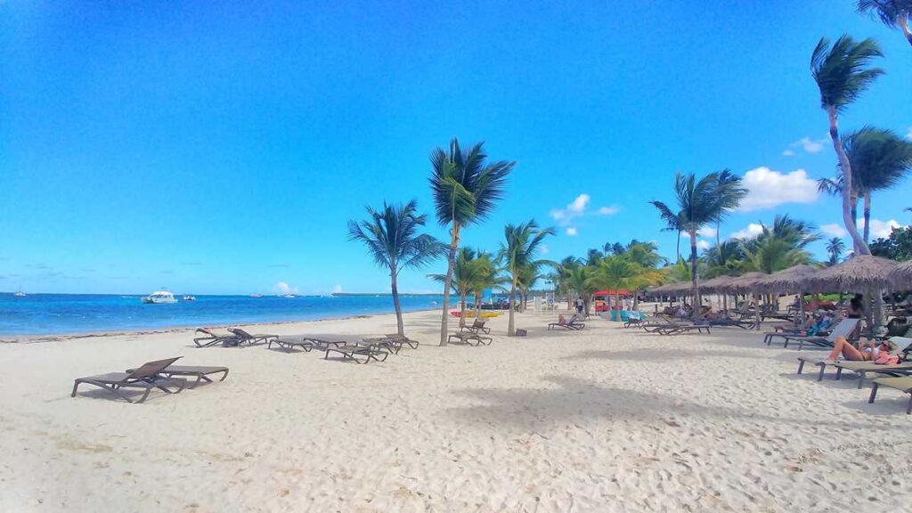 Bavaro Beach, the beach right at Lopesan Costa Bavaro Resort