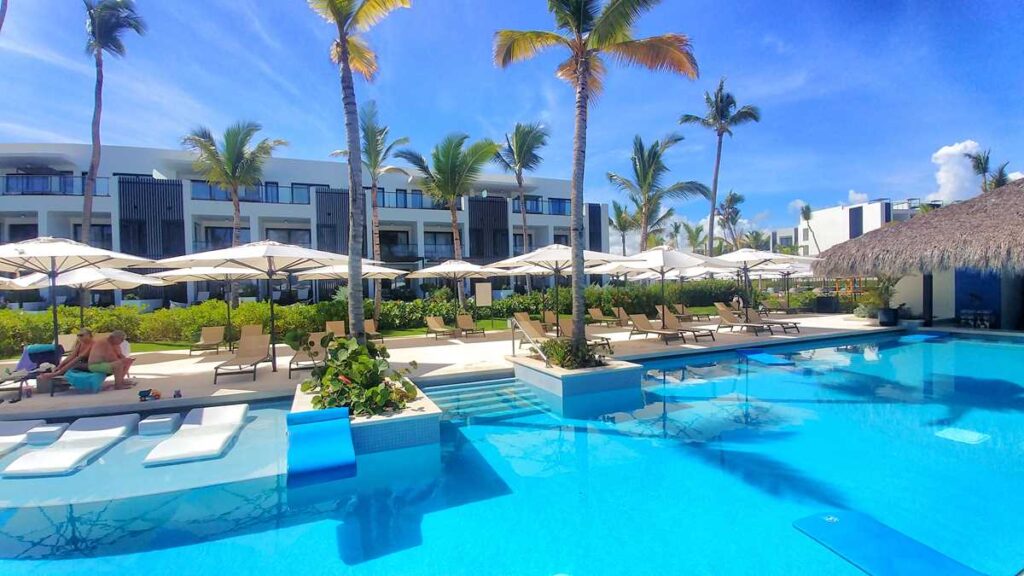 Finest Club pool, the Preferred Club section of Finest Punta Cana by the Excellence Collection