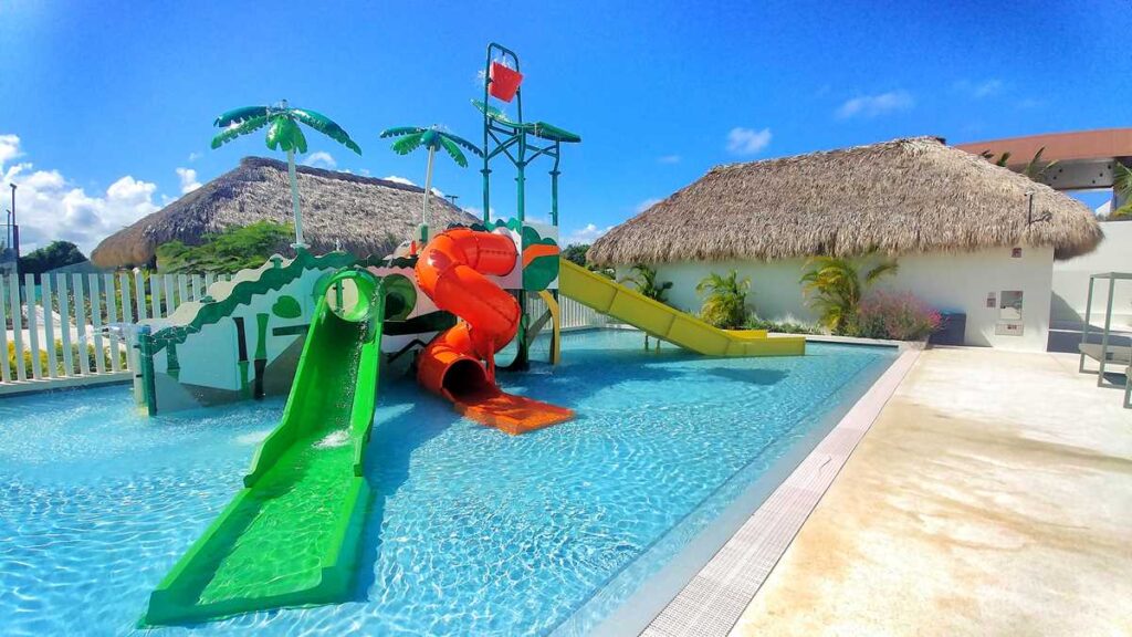 Kids water park at Finest Punta Cana, one of the all-inclusive resorts in the Dominican Republic