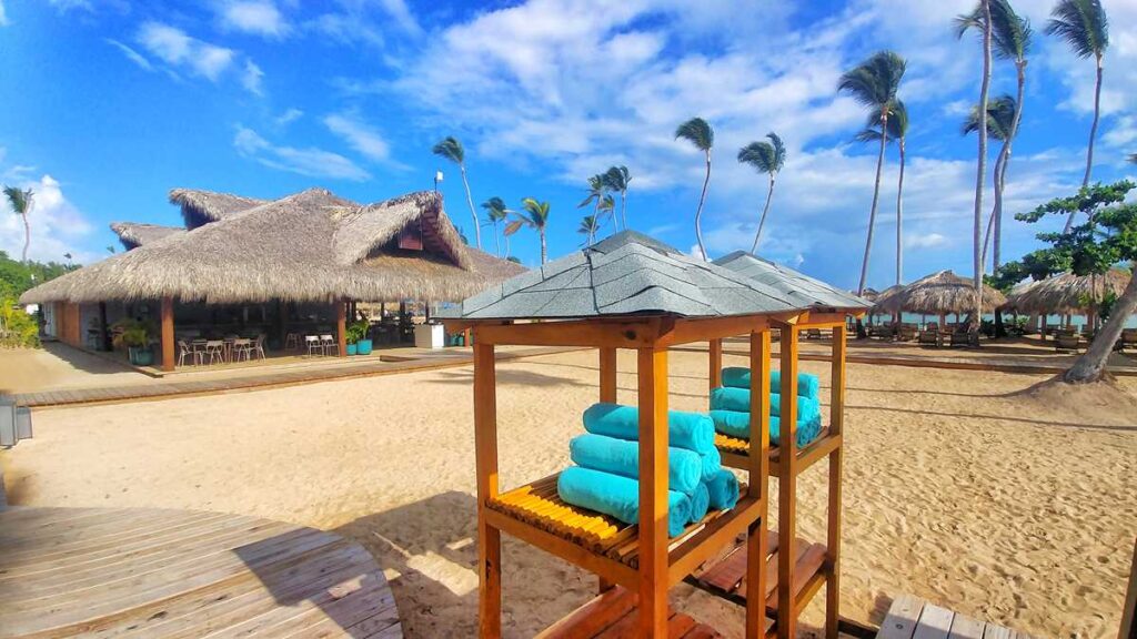 Towels are readily available at Finest Hotel Punta Cana