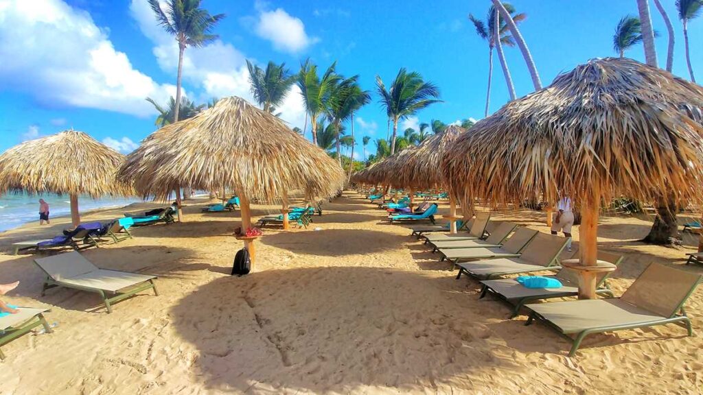 The beach of Uvero Alto at Finest Punta Cana