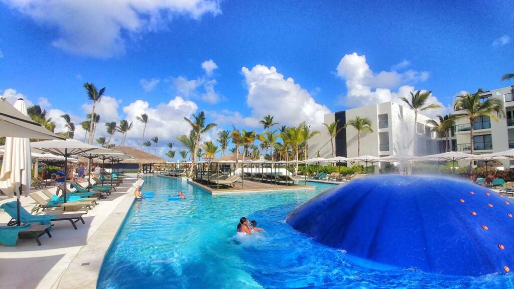 Main pool area at Finest Punta Cana