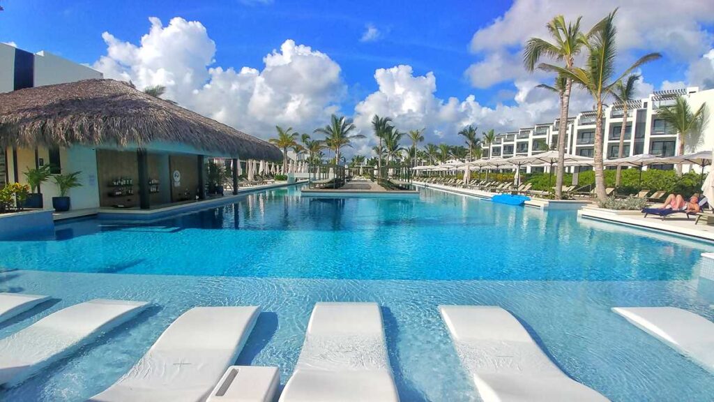 Excellence Club pool at Finest Hotel Punta Cana