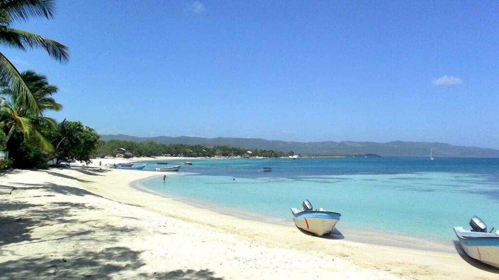 The beautiful fishing village of Punta Rucia in the Northwest of the Dominican Republic