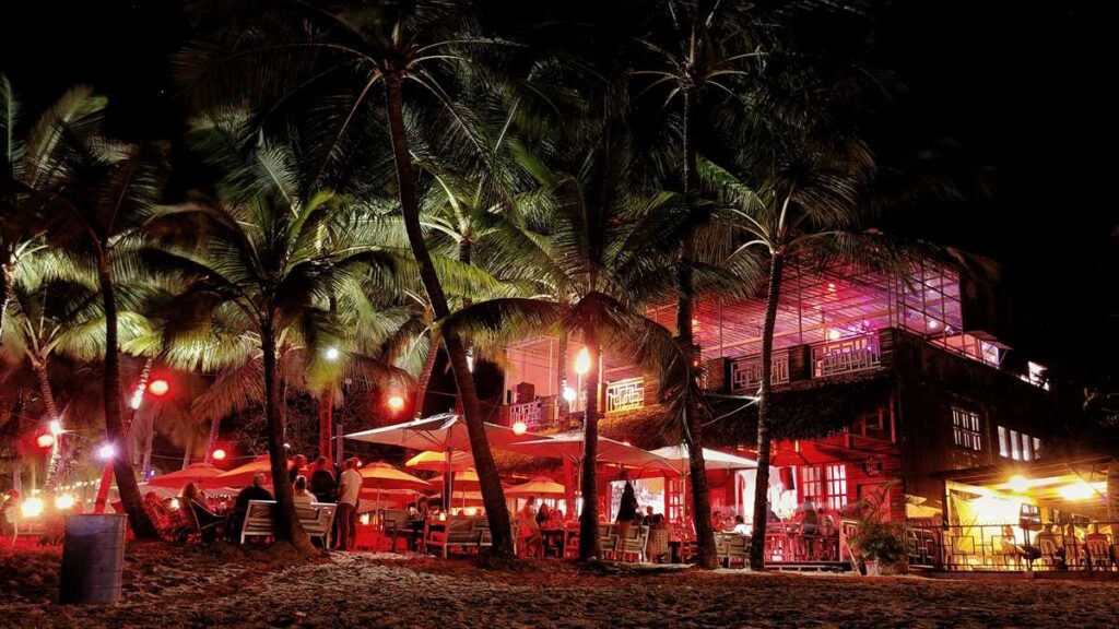 The active nightlife of Cabarete