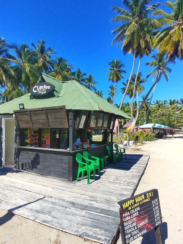 One of the hidden beaches in the Dominican Republic, Playa Rogelio