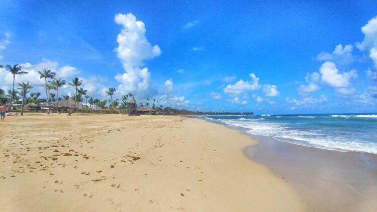 The beach in Uvero Alto at Excellence Punta Cana