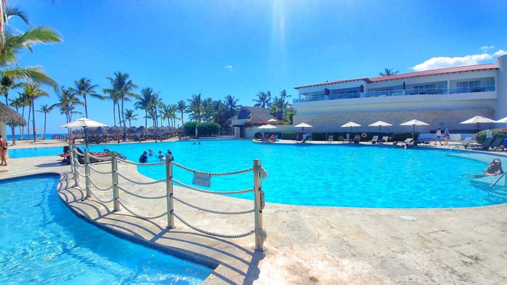 Pool area at Dreams Dominicus La Romana Resort & Spa
