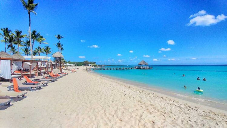 Amazing Playa Dominicus in Bayahibe, the beach at Dreams Dominicus La Romana Resort