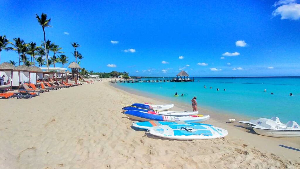 Amazing Playa Dominicus in Bayahibe, the beach at Dreams Dominicus La Romana Resort