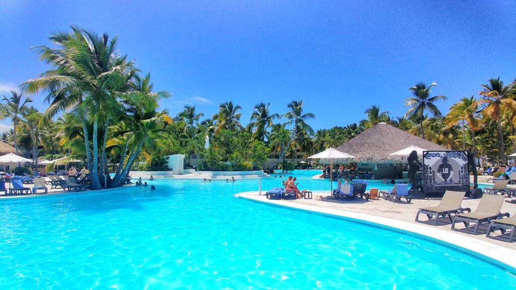 The main pool at Catalonia Punta Cana