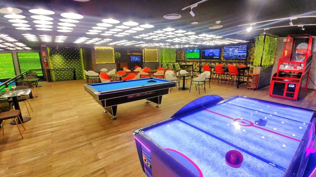 Sports bar at Tropical Deluxe Princess All Inclusive Resort
