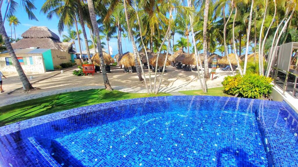 The pool area of Catalonia Bayahibe La Romana