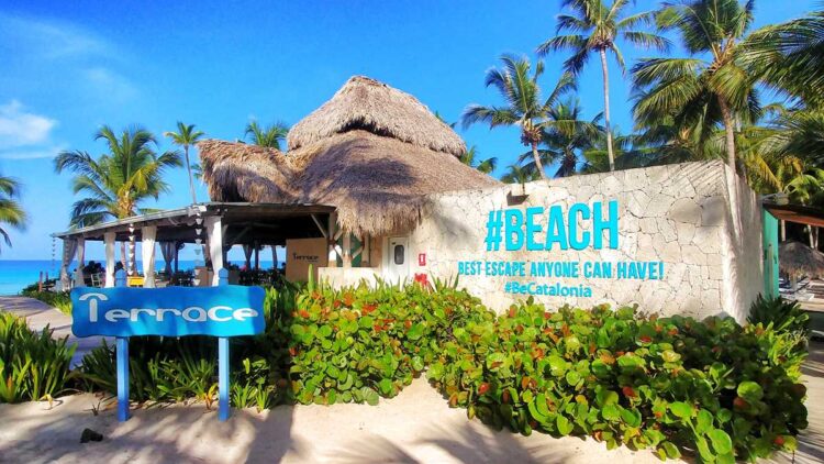 Restaurant at Catalonia Gran Dominicus, an all-inclusive resort in Bayahibe