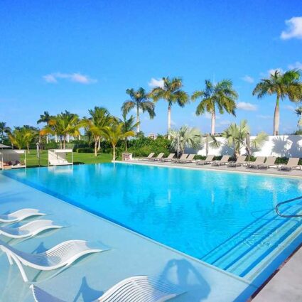 The pool at AC Punta Cana Hotel