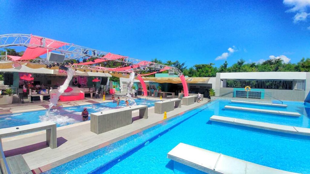The fantastic RIU party venue at RIU Resort Punta Cana