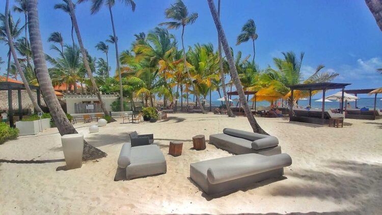 The beach at Be Live Collection Punta Cana Adults Only Resort