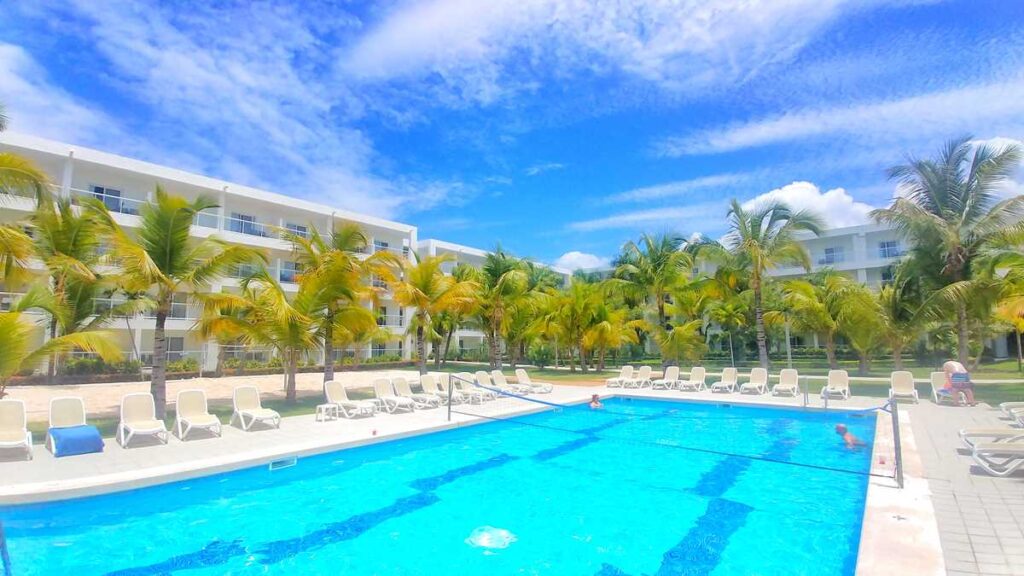 One of the many pools at Riu Republica Punta Cana