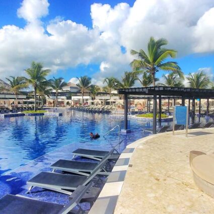 Pool area of Royalton Chic, a Punta Cana all-inclusive resort