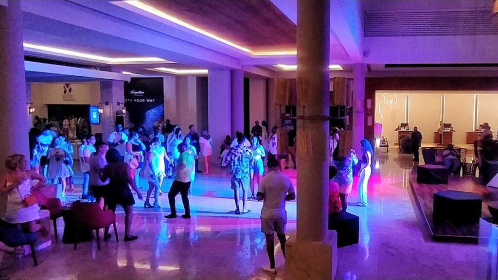 Nightly entertainment and parties at Royalton Chic Punta Cana All-Inclusive Resort