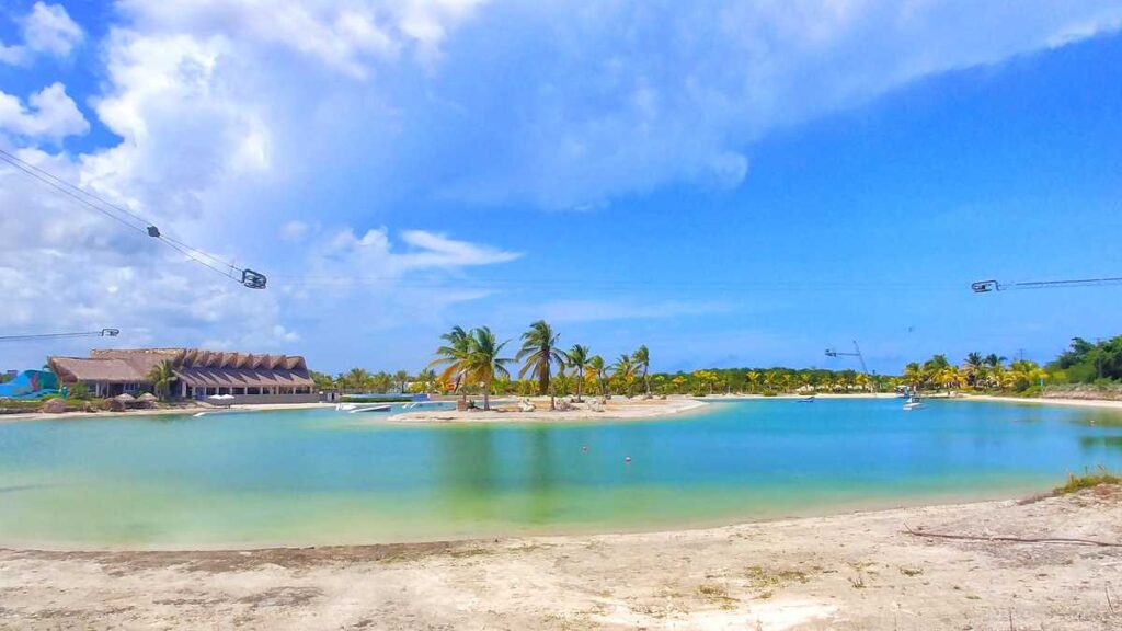 The Caribbean Lake Park in Downtown Punta Cana