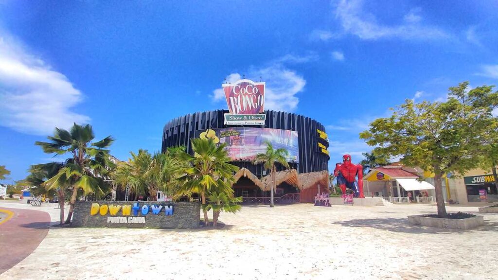 The Downtown Punta Cana nightlife area