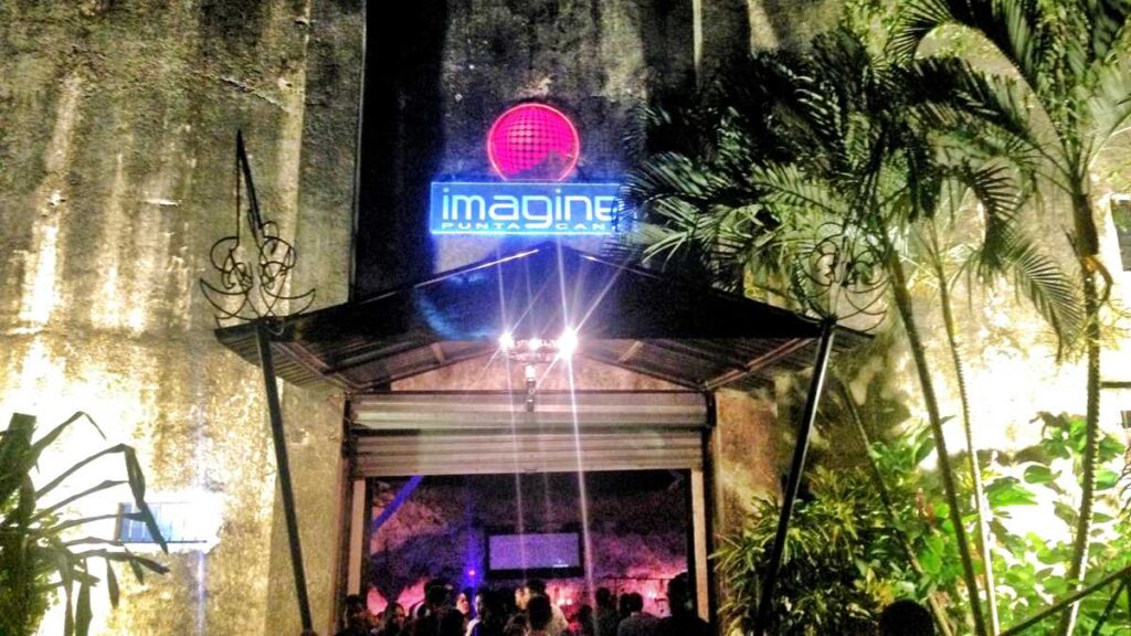 One of the famous discos in Punta Cana, Imagine Night Club