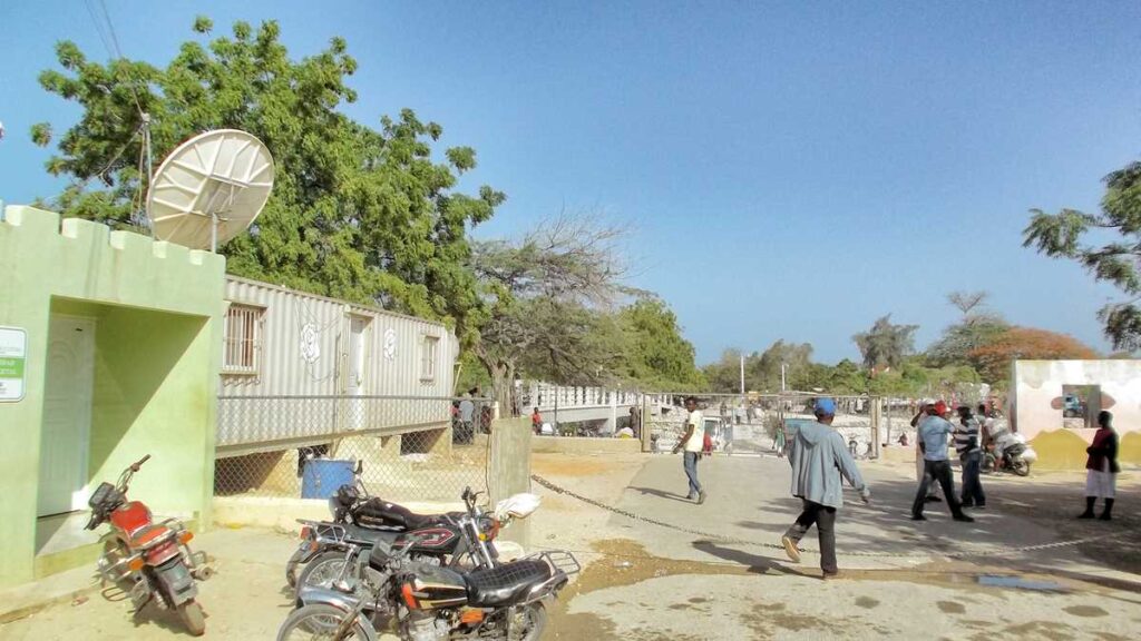 Pedernales, a town at the border between Haiti and the Dominican Republic