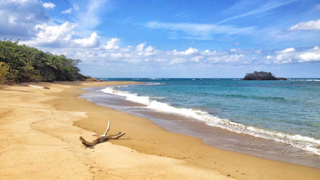 Playa Bergantin, a pristine beach in Puerto Plata