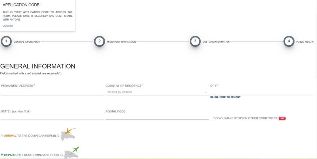 The Dominican Republic e-ticket portal with its online immigration form for Punta Cana and beyond