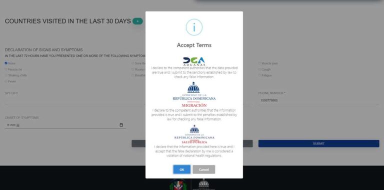 E-Ticket Dominican Republic (2023 Update) – how to fill out the ...