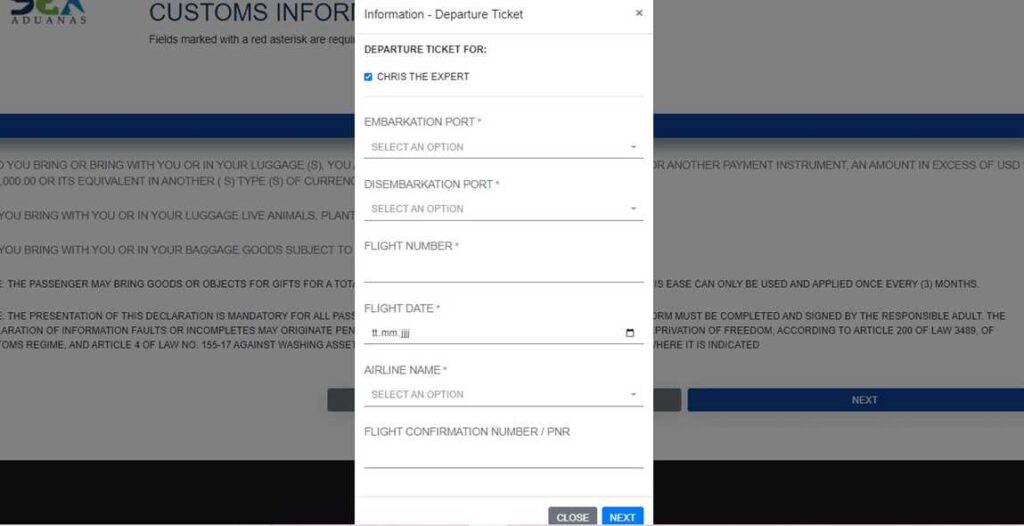 The Dominican Republic e-ticket portal with its online immigration form for Punta Cana and beyond