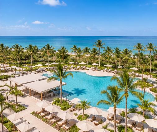 Beautiful pool at Secrets Playa Esmeralda