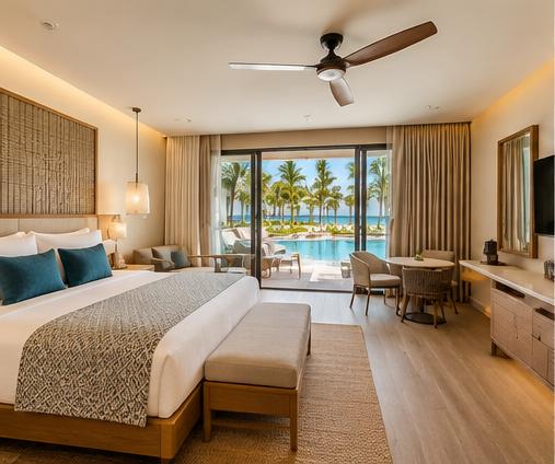 Beautiful swim out room at Secters Playa Esmeralda